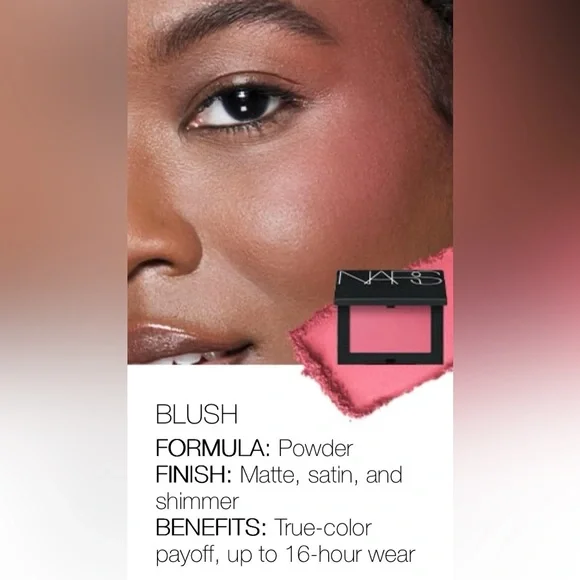 NARS Afterglow liquid, Powder & Multipurpose Blush stick set in Dolce Vida NIB - Picture 14 of 14